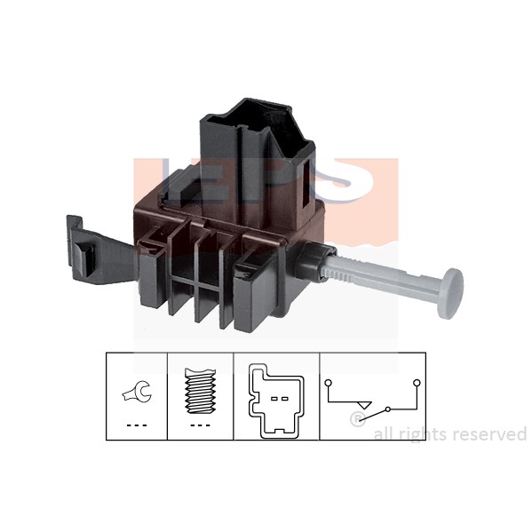 Слика на Автомат за положба на кумплуг EPS Made in Italy - OE Equivalent 1.810.271 за Ford Transit Courier Box 1.5 TDCi - 95 коњи дизел