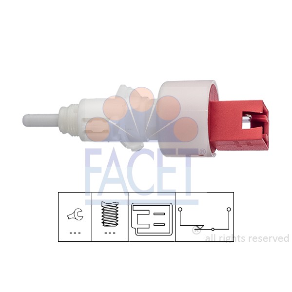 Слика на Автомат за положба на кумплуг FACET Made in Italy - OE Equivalent 7.1248