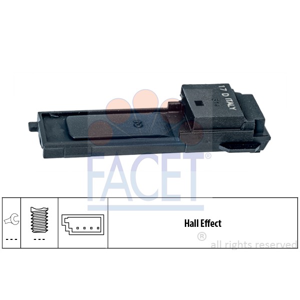 Слика на Автомат за положба на кумплуг FACET Made in Italy - OE Equivalent 7.1314 за BMW 3 Touring E46 320 d - 136 коњи дизел