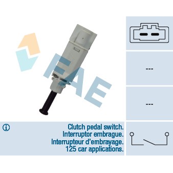 Слика на Автомат за положба на кумплуг FAE 24771 за VW Jetta 4 (1J2) 1.8 T - 180 коњи бензин