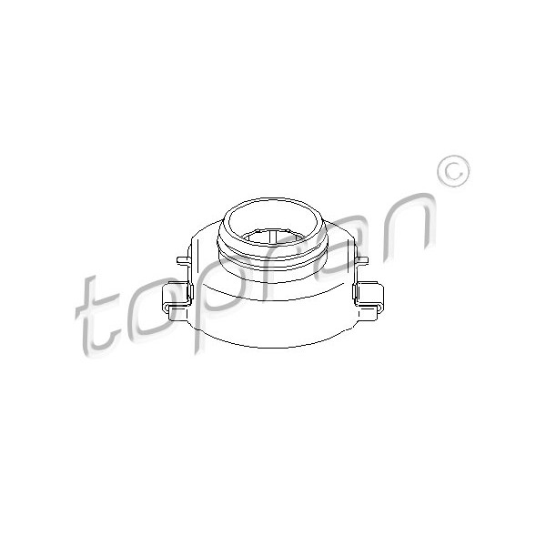 Слика на Аксиален лагер TOPRAN 722 070 за Citroen C5 DE Estate 2.2 HDi (DE4HXB, DE4HXE) - 133 коњи дизел