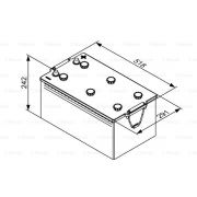 Слика 5 на акумулатор BOSCH T3 0 092 T30 810