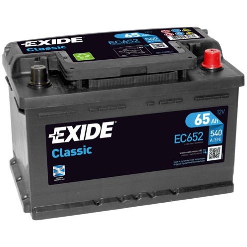 Слика на акумулатор EXIDE CLASSIC * EC652 за Renault Laguna 2 Sport Tourer (KG0-1) 1.9 dCi (KG0G) - 120 коњи дизел