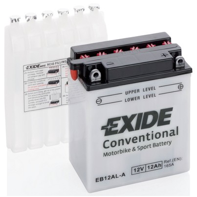 Слика на акумулатор EXIDE Conventional EB12AL-A за мотор BMW F 650 (169) - 34 коњи бензин