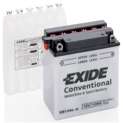 Слика на акумулатор EXIDE Conventional EB12AL-A за мотор Yamaha XT 600 Z (55W) - 27 коњи бензин