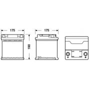 Слика 2 на акумулатор EXIDE EXCELL ** EB440