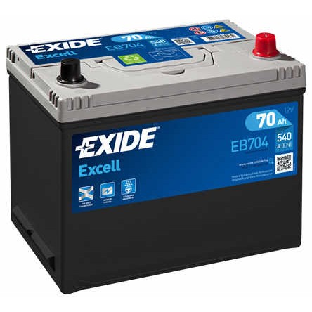 Слика на акумулатор EXIDE EXCELL ** EB704 за Hyundai i45 6 Saloon (YF) 2.0 i - 165 коњи бензин