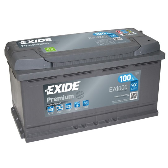 Слика на акумулатор EXIDE PREMIUM EA1000 за BMW 3 Sedan E36 325 tds - 143 коњи дизел