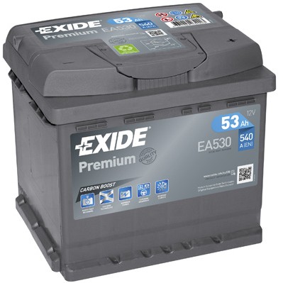 Слика на акумулатор EXIDE PREMIUM EA530 за Fiat Idea 1.4 LPG - 78 коњи Бензин/Автогаз (LPG)