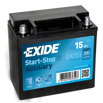 Слика на Акумулатор EXIDE Start-Stop Auxiliary EK151