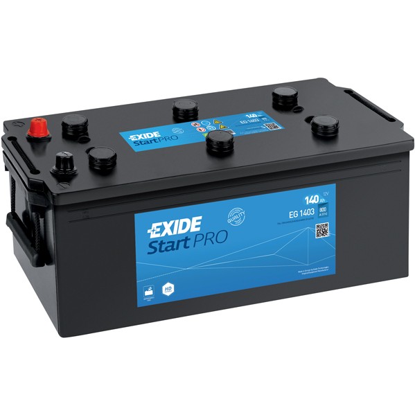 Слика на акумулатор EXIDE StartPRO EG1403 за камион MAN F 9 15.192 FS - 192 коњи дизел