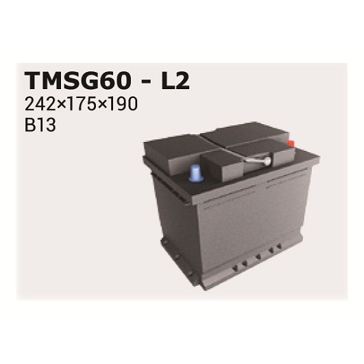 Слика на акумулатор IPSA Stop&Go EFB TMSG60 за Citroen Synergie 22,U6 2.0 16V - 136 коњи бензин
