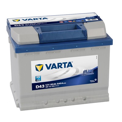 Слика на акумулатор VARTA BLUE dynamic 5601270543132 за CHEVROLET TACUMA 2.0 - 122 коњи бензин