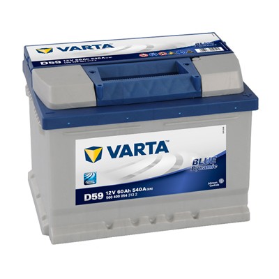 Слика на акумулатор VARTA BLUE dynamic 5604090543132 за Ford Escort MK 6 Estate (gal) 1.6 i 16V - 88 коњи бензин