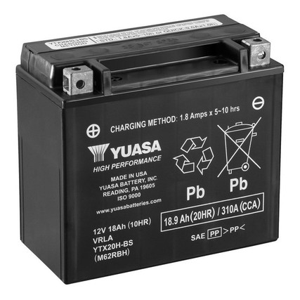 Слика на Акумулатор YUASA High Performance Maintenance Free YTX20H-BS