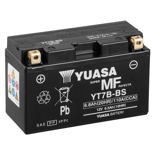 Слика на акумулатор YUASA Maintenance free YT7B-BS за мотор Yamaha YP YP 250 (SG25) - 20 коњи бензин