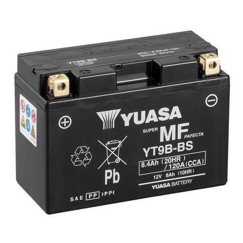 Слика на акумулатор YUASA Maintenance free YT9B-BS за мотор Yamaha YP 400 Majesty (SH02) - 34 коњи бензин