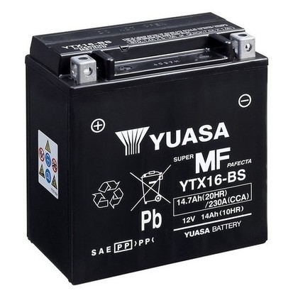 Слика на Акумулатор YUASA Maintenance free YTX16-BS