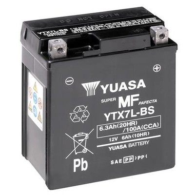 Слика на акумулатор YUASA Maintenance free YTX7L-BS за мотор Aprilia SR SR 150 (PX) - 15 коњи бензин