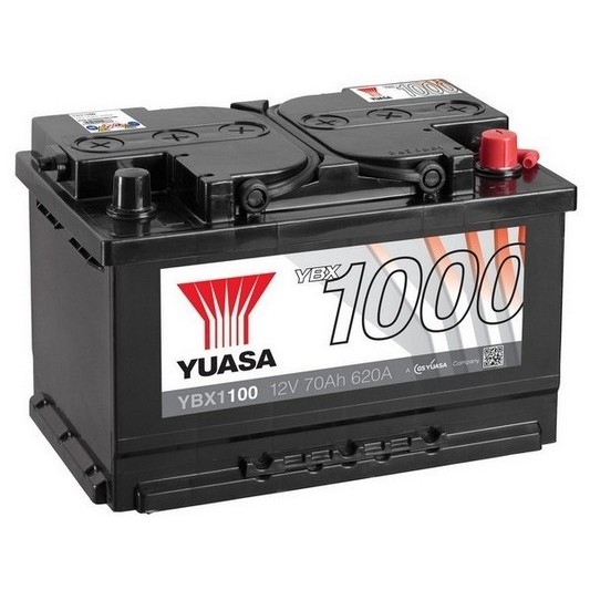 Слика на акумулатор YUASA YBX1000 CaCa Batteries YBX1100 за Audi 200 Sedan (44, 44q) 2.2 Turbo quattro - 200 коњи бензин