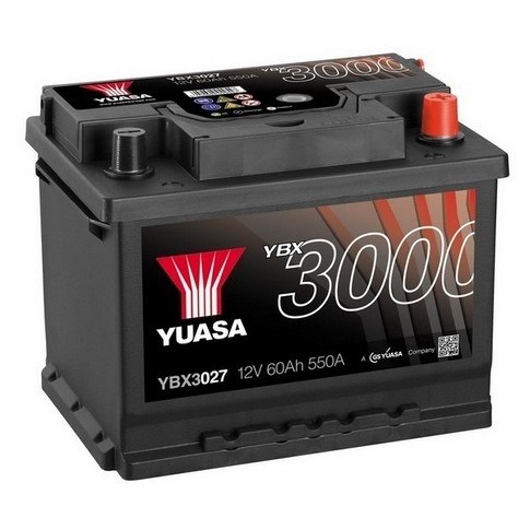 Слика на акумулатор YUASA YBX3000 SMF Batteries YBX3027 за Citroen Jumper BUS 230P 2.0  4x4 - 109 коњи бензин