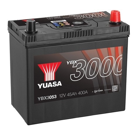 Слика на акумулатор YUASA YBX3000 SMF Batteries YBX3053 за Daihatsu Charade 4 G200,G202 1.6 GTi - 105 коњи бензин