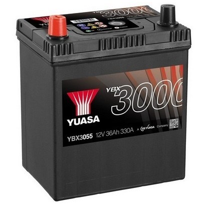 Слика на акумулатор YUASA YBX3000 SMF Batteries YBX3055 за CHEVROLET MATIZ Hatchback 0.8 - 52 коњи бензин