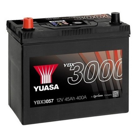 Слика на акумулатор YUASA YBX3000 SMF Batteries YBX3057 за Honda Civic 6 Fastback (MA) 1.4 i (MA8) - 75 коњи бензин