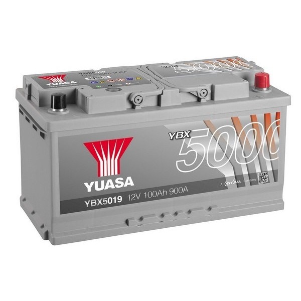 Слика на акумулатор YUASA YBX5000 Silver High Performance SMF Batteries YBX5019 за BMW 3 Sedan E90 330 i - 272 коњи бензин