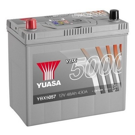 Слика на акумулатор YUASA YBX5000 Silver High Performance SMF Batteries YBX5057 за Toyota RAV4 (XA2) 1.8 VVTi - 125 коњи бензин