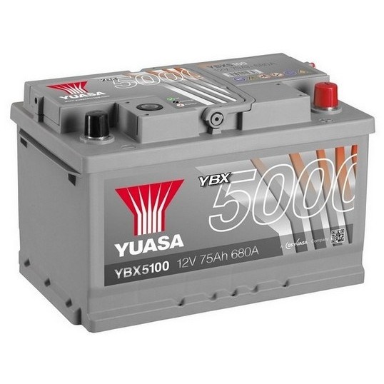 Слика на Акумулатор YUASA YBX5000 Silver High Performance SMF Batteries YBX5100