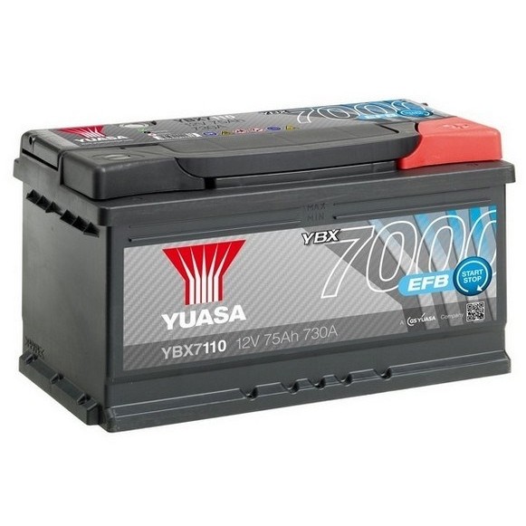 Слика на Акумулатор YUASA YBX7000 EFB Start Stop Plus Batteries YBX7110