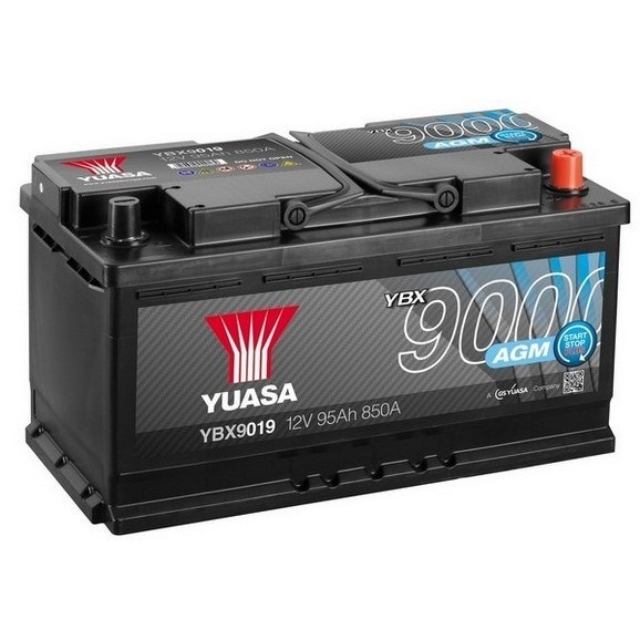 Слика на Акумулатор YUASA YBX9000 AGM Start Stop Plus Batteries YBX9019