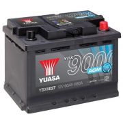 Слика 1 на акумулатор YUASA YBX9000 AGM Start Stop Plus Batteries YBX9027