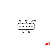 Слика 4 на Алтернатор AS-PL Brand new  Alternator A4TA8191 A5037