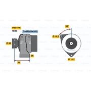 Слика 3 $на Алтернатор BOSCH 0 123 310 013