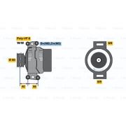 Слика 1 $на Алтернатор BOSCH 0 123 510 082