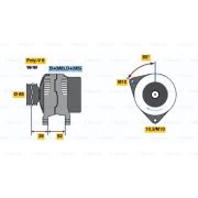 Слика 1 $на Алтернатор BOSCH 0 123 510 092