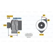 Слика 3 $на Алтернатор BOSCH 0 123 525 500