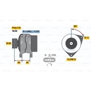 Слика 5 $на Алтернатор BOSCH 0 124 655 005