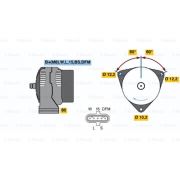 Слика 5 на Алтернатор BOSCH 0 124 655 011