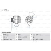 Слика 1 на Алтернатор BOSCH 0 986 044 210