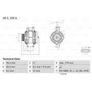 Слика 1 на Алтернатор BOSCH 0 986 047 820