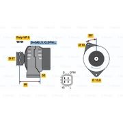 Слика 1 $на Алтернатор BOSCH 0 986 049 221