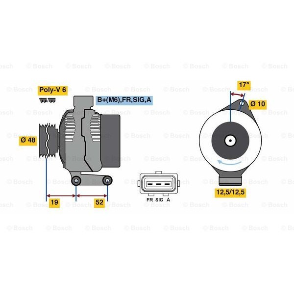 Слика на Алтернатор BOSCH 0 986 080 440