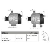 Слика 3 $на Алтернатор DENSO DAN005