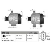 Слика 3 $на Алтернатор DENSO DAN1016