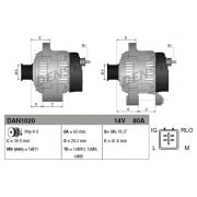 Слика 3 $на Алтернатор DENSO DAN1020