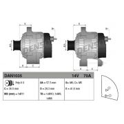 Слика 3 $на Алтернатор DENSO DAN1035