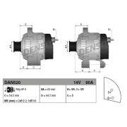 Слика 3 на Алтернатор DENSO DAN520